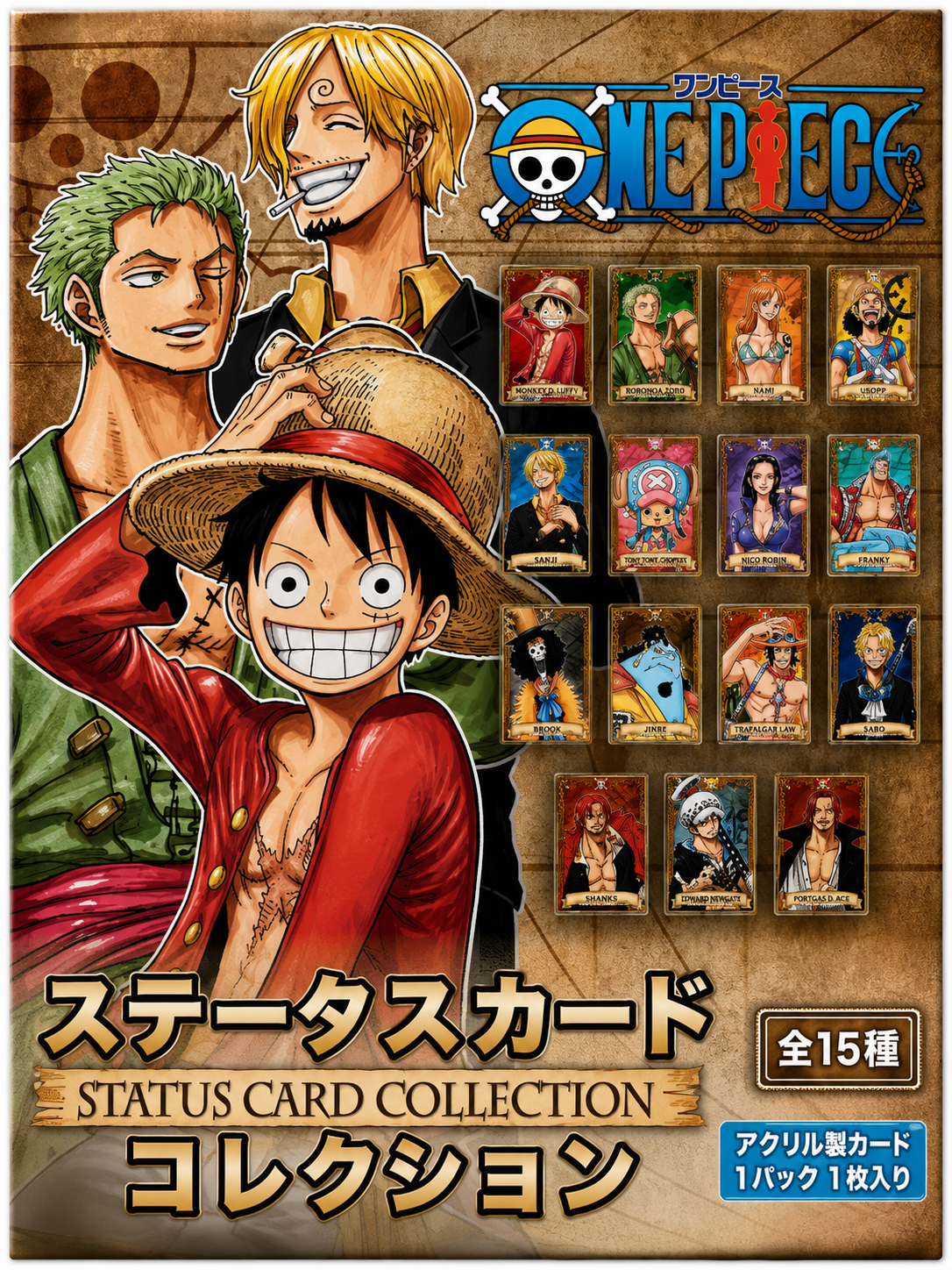 One Piece Status Card Collection (Acrylic)