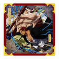 Bandai Namco One Piece Ichiban Kuji G Prize metallic art board featuring Shanks and Whitebeard
